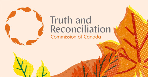 The Truth and Reconciliation Commission of Canada logo.