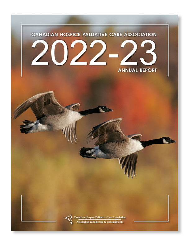 The front cover of the CHPCA 2022-2023 Annual report.