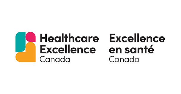 The bilingual Healthcare Excellence Canada logo.