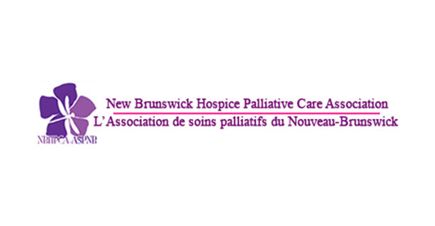 The bilingual New Brunswick Hospice Palliative Care Association logo